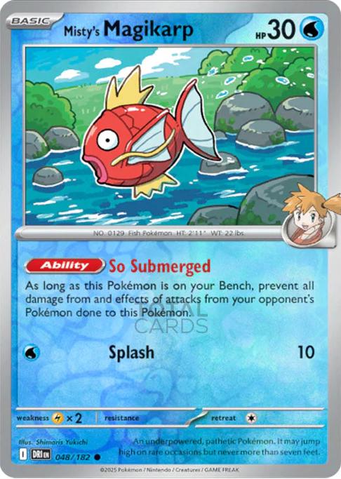Misty's Magikarp [Reverse Holo]